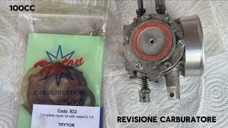 Revisione Carburatore 100cc TRYTON M1 Go Kart automobile viralvideo [upl. by Lulita]