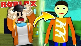 TRANSFORMED INTO BALDI  Roblox Baldi RP [upl. by Jain]