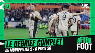 Montpellier 26 PSG  le débrief complet de lAfter foot [upl. by Sirmons504]