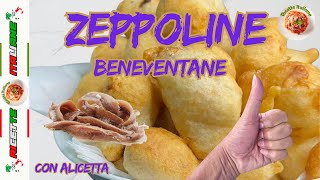 ZEPPOLINE CON ALICETTA  ZEPPOLINE WITH ALICETTA shorts [upl. by Tomlin]