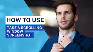 HOW TO TAKE A SCROLLING WINDOW SCREEN CAPTURE  SNAGIT SCROLLING WINDOW TUTORIAL [upl. by Ondrea642]