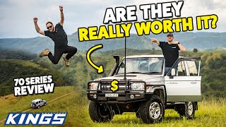 LandCruiser 76 Review  Is this the MOST OVERRATED 4WD on the market [upl. by Aeynod671]