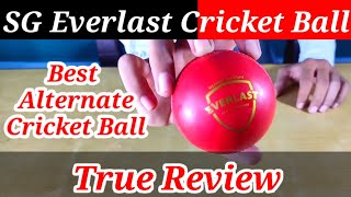 SG Synthetic Cricket Ball Review ll Synthetic Ball  SG Ball Review [upl. by Onivag111]