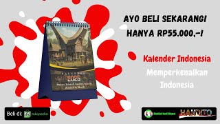 Kalender Budaya 2025  Ayo beli sebelum stoknya habis [upl. by Sarazen250]