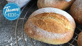 Brötchen im Schlaf backen  einfach und stressfrei [upl. by Kinsley]