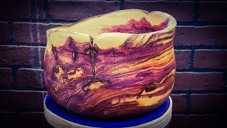 Woodturning Rescued Cedar Firewood WOW [upl. by Stoddard]