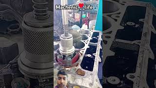 Engine🚍 housing slip ♥️pressing tata bas4 1618 ⚒️tatamotors mecanical 👌video🔨 facts [upl. by Enirrok]