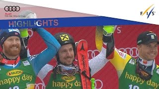 Highlights  Hirscher secures historical sixth straight overall title in Kranjska Gora  FIS Alpine [upl. by Eillib977]