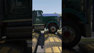 BeamNGdrive  Trucks vs Speed Bumps🚚 [upl. by Hsekin]