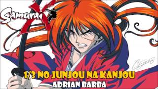 13 No Junjou Na Kanjou Samurai X ending 6 cover latino by Adrian Barba [upl. by Teeniv46]