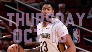 NBA Daily Show Oct 18  The Starters [upl. by Maxima523]