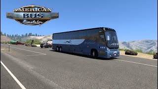 American Bus Simulator 149 l Kansas DLC l MCI Greyhound l Passenger Runs l NVE EP 13 [upl. by Ekusoyr]