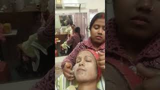 student practice facial steps ghar pr asani se facial kaise kre [upl. by Ffej]