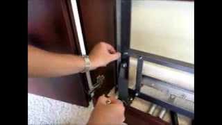 MurphyBedFrameCom Frame Installation Assistance Video [upl. by Ahsekat]