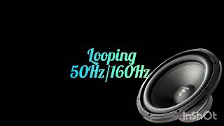 Onda senoidal 50Hz a 160HZ Subwoofer Jbl Klipsch SVS Jamo Boston Paradigm Yamaha Sony Onkyo [upl. by Shandee714]