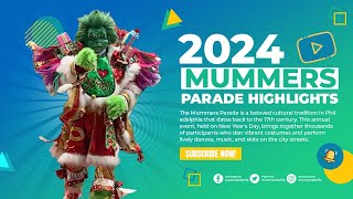 Mummers 2024 Parade Highlights [upl. by Acimaj205]