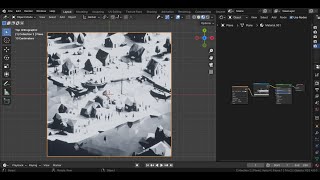 Simple trick to convert an Image into a grayscale Image  Blender grayscale 3dblender [upl. by Ebby]