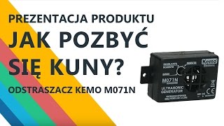 Jak pozbyć się kuny Skuteczny sposób na kunę Odstraszacz kun KEMO M071N [upl. by Laughton]