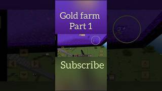 Gold farm in Minecraft Part 1minecraft shorts thalagamer viral [upl. by Silera516]