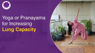 Yoga or Pranayama for Increasing Lung Capacity  aumsahasrarayoga [upl. by Maggee]