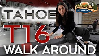 2021 Tahoe T16 Boat  Walk Around [upl. by Llenej]