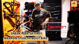 Sneak Peek sa Pinakaunang Weapon Stealth Built Bike 2022 [upl. by Wahs631]