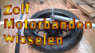 2021 Zelf motorbanden wisselen [upl. by Myo945]