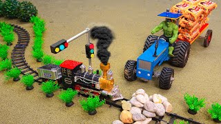 Diy diorama making mini grass chopping machine science project funworldsociety [upl. by Elizabeth307]