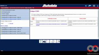 Autodata  Códigos de avaria  gestão do motor wwwautodatapt [upl. by Adnilre]
