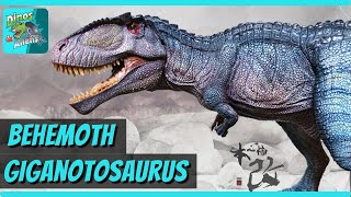 Giganotosaurus BEHEMOTH Azul  Nanmu Studio  Unboxing Reseña [upl. by Enomsed630]