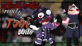 \\Akatsuki react to TobiObitoReact anime naruto [upl. by Robbins340]