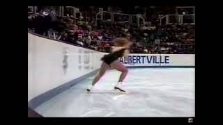 Tonya harding usa triple axel attemp landed montage [upl. by Adnilab]