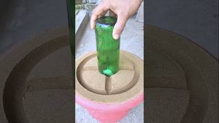 satisfying sand potterycake experiment art art صهرالمعادن صب المنيم نحاس حدید صناعات صب [upl. by Buffo]