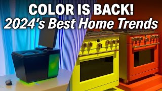 COLOR IS BACK 2024’s Best Home Trends [upl. by Bollinger]