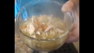 Money Saving Rotisserie Chicken Chicken Noodle Soup [upl. by Anomor665]