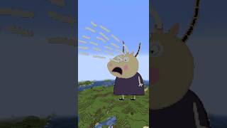 Crying Peppa Pig Characters in Minecraft [upl. by Ydnak]