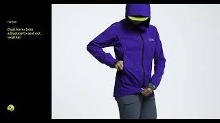 Mountain Hardwear Womens Chockstone™ Alpine LT Hooded Jacket [upl. by Odanref]