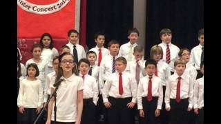 quotLanternsquot by Birds of Tokyo performed by Pine Bush Elementary Chorus featuring Cassidy Stanley [upl. by Mord620]