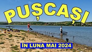 Pescuit baraj PUSCASI Vaslui în mai 2024 video 4K [upl. by Shari]