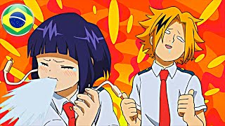 🇧🇷 KAMINARI Faz JIROU Rachar De RIR🥰😂BOKU NO HERO [upl. by Selma]