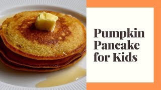 Pumpkin Pancakes Recipe  Fluffy Pumpkin Egg Pancakes [upl. by Anigue]