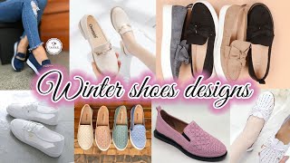 Winter shoes for women 2024  ladies shoes new design 2024  ladies footwear designs shoes [upl. by Ahsiri]