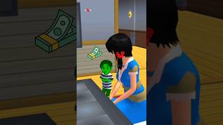 baby zombies are not given money😭yuta shares😍 sakuraschoolsimulator shorts sakura shortvideo [upl. by Yaron]