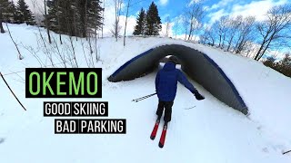 Skiing Okemo on a weekend  EPIC Pass mountain review [upl. by Leihcim]