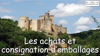 Comptabilité  Les achats et consignation demballages [upl. by Annavoeg]