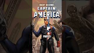 BUCKY BARNES BECOMES CAPTAIN AMERICA • PART 3 shorts marvel wintersoldier captainamerica comics [upl. by Shiroma]