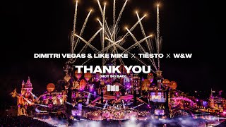 Dimitri Vegas amp Like Mike amp Tiësto amp Dido amp WampW  Thank You Not So Bad Official video [upl. by Uhn]