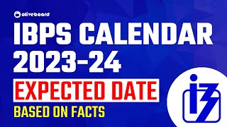 IBPS Calendar 202324 Expected Dates  Based on Facts [upl. by Rodi]