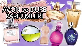 DÜNYACA ÜNLÜ MARKA PARFÜMLERİN AVON da BULUNAN 100 TL ALTI DUPE VE BENZERLERİ [upl. by Ybab]