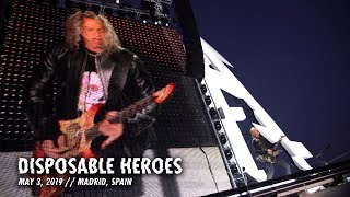 Metallica Disposable Heroes Madrid Spain  May 3 2019 [upl. by Gefen617]